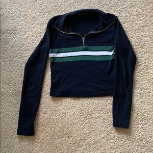 Brandy Melville quarter zip
